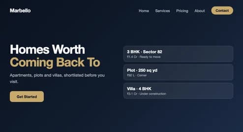 The Real Estate site