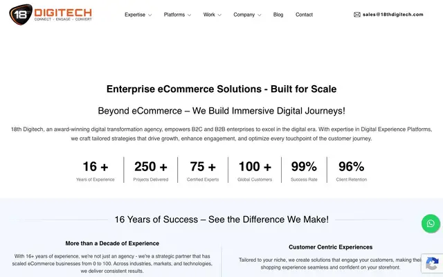 18th DigiTech website