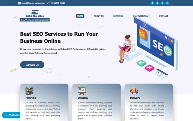3AGE Creation website
