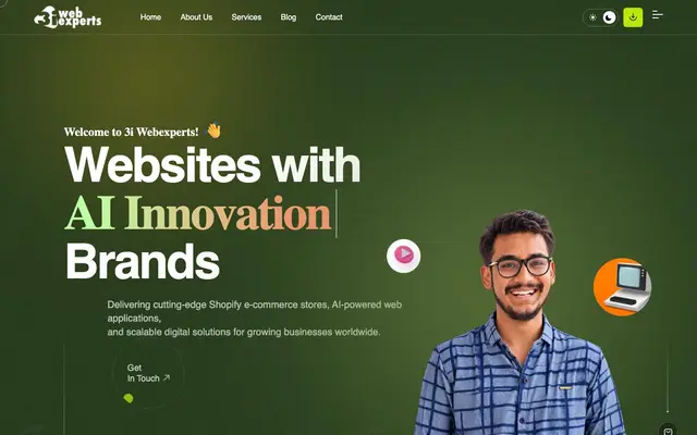 3i WebExperts website
