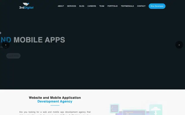 3rd Digital website