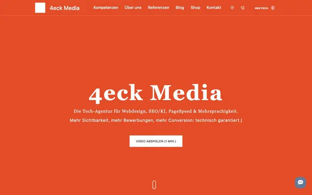 4eck Media GmbH & Co. KG | Webdesign & SEO/GEO website