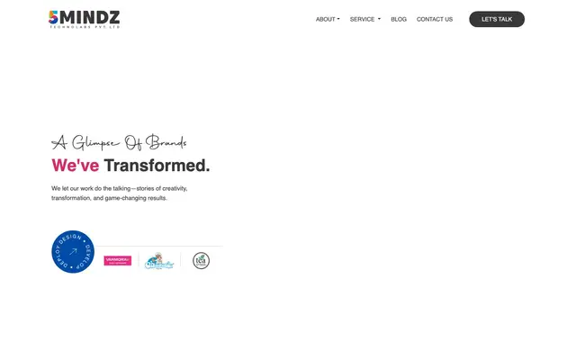 5Mindz Technolabs website