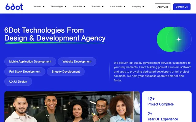 6Dot Technologies website