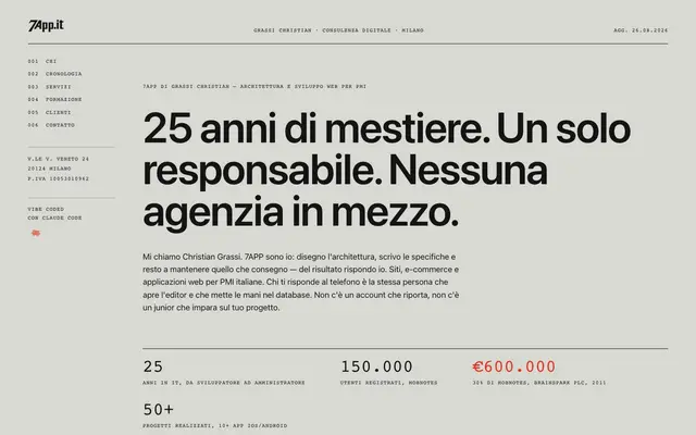 7APP DI GRASSI CHRISTIAN website