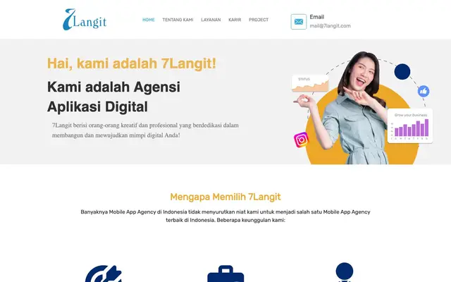 7Langit website