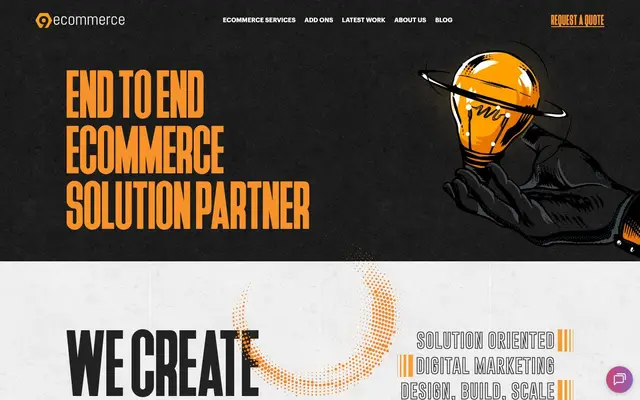 9ecommerce website