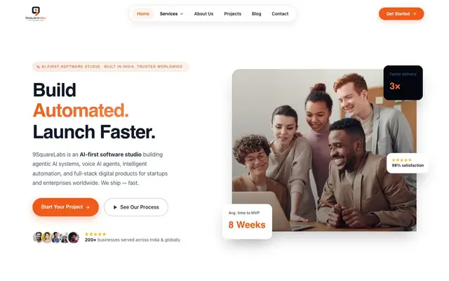 9squarelabs website