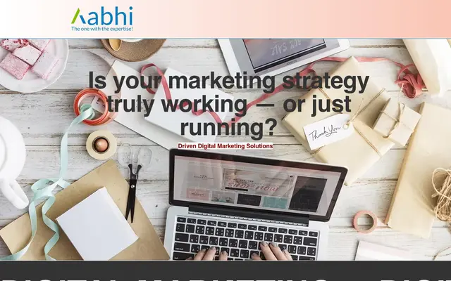 Aabhi Software Solutions website