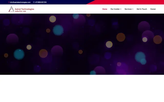 Aatral Technologies India Pvt. Ltd. website