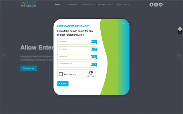 Aavid Technologies website
