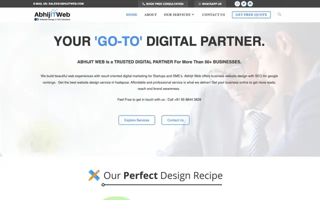 ABHIJIT WEB website