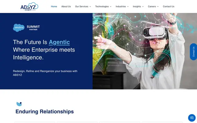 ABSYZ Software Consulting Pvt. Ltd. website