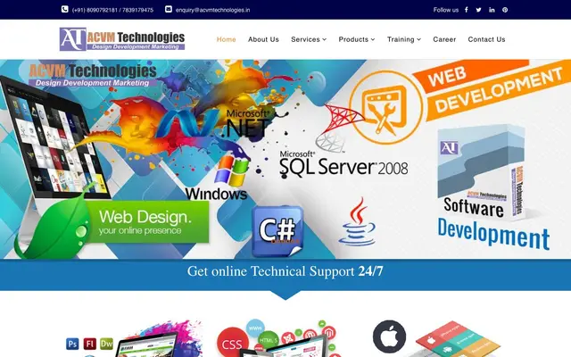 Website designing company in lucknow - ACVM… website