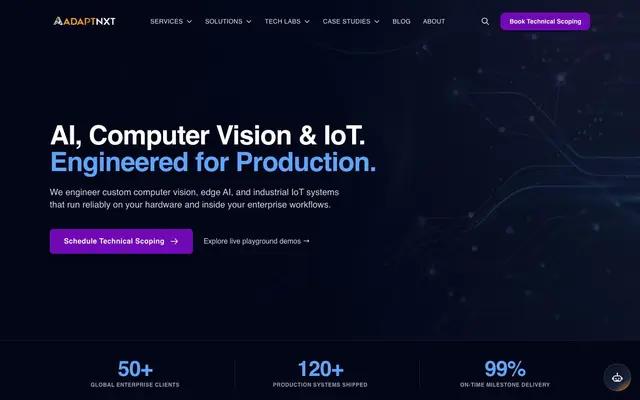AdaptNXT Technology Solutions Pvt Ltd (PointNXT) website