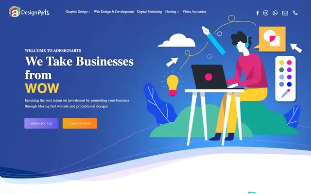 ADesignArts website