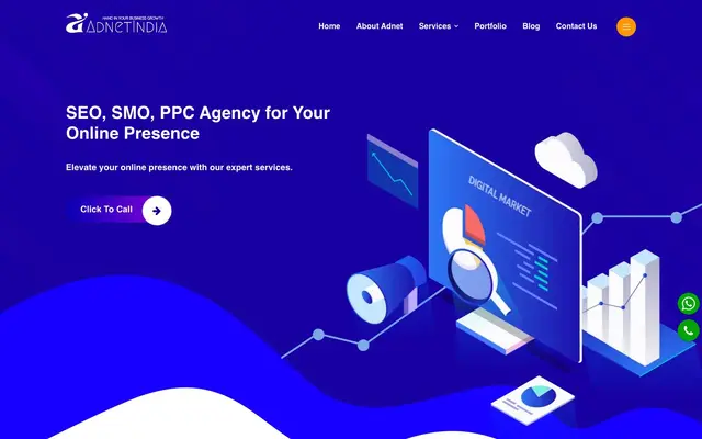 Adnet India website