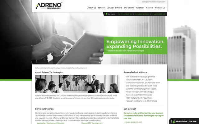 Adreno Technologies website