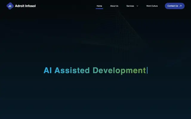 Adroit Infosol website