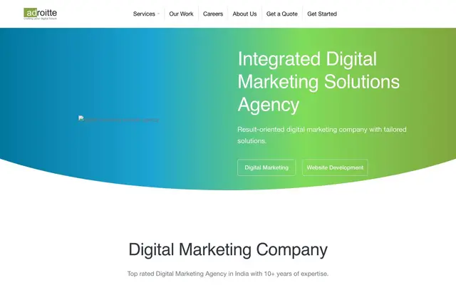 Adroitte website