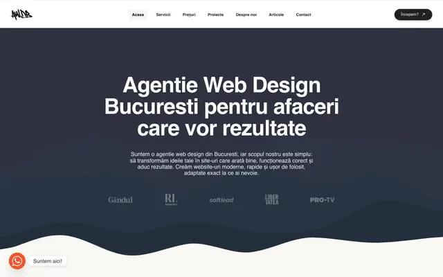 Agentie Web Design Bucuresti website