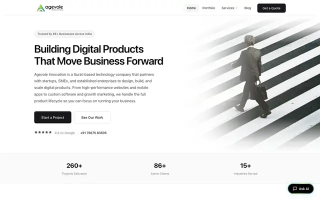 Agevole Innovation Private Limited website