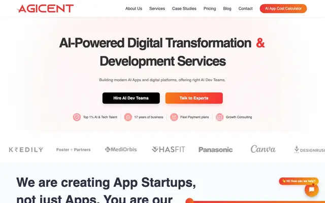 Agicent website