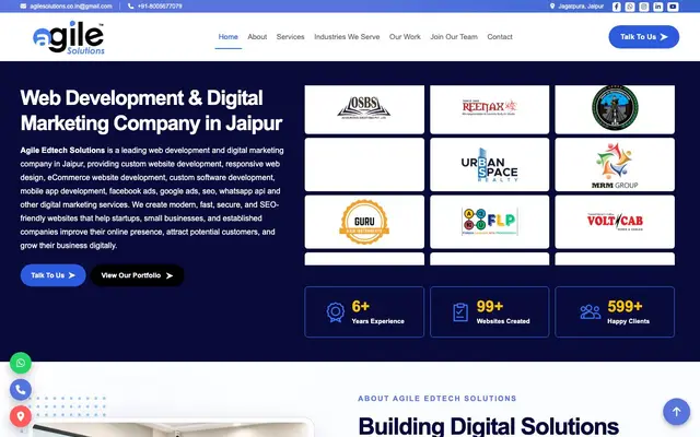 Agile Edtech Solutions Pvt Ltd website