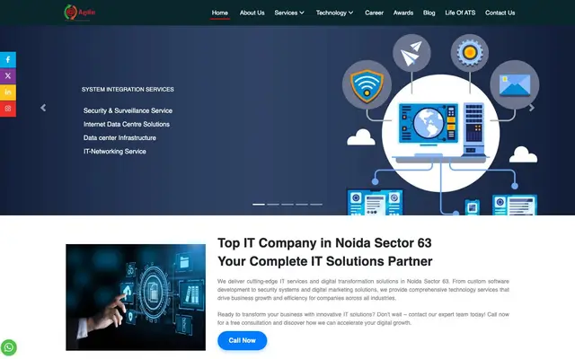 Agile Tech Solutions Pvt. Ltd. website