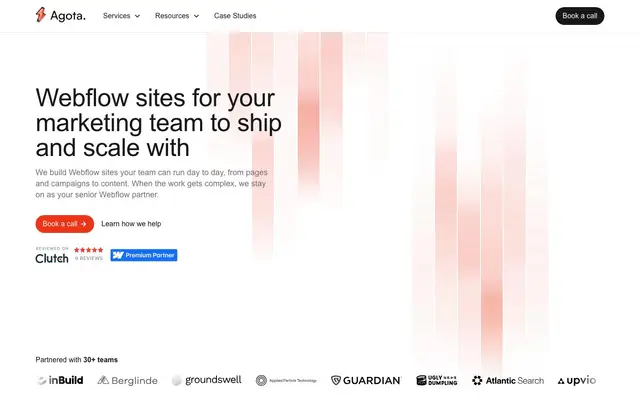 Agota Studio website