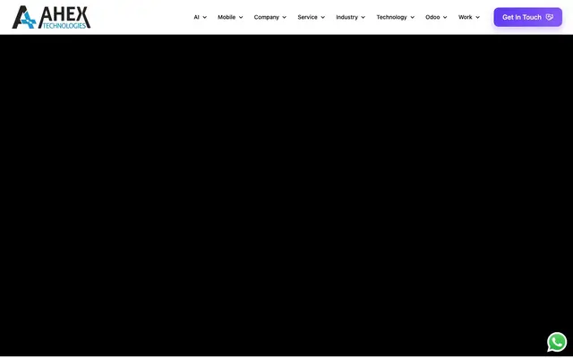 Ahex Technologies website