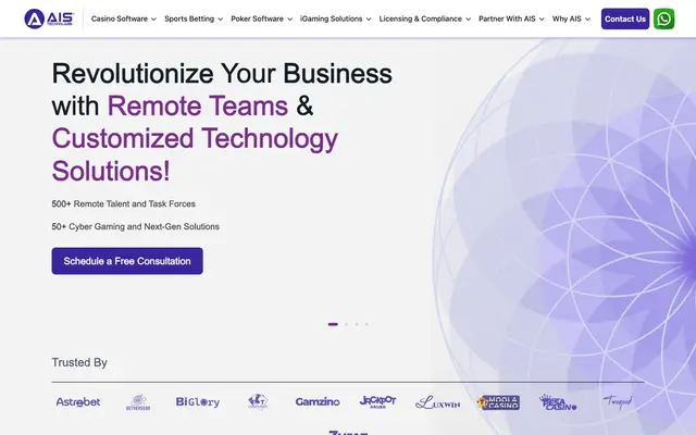 AIS Technolabs Pvt. Ltd website