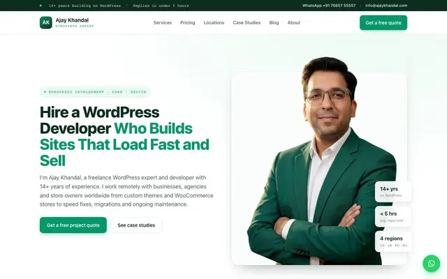 Ajay Khandal website