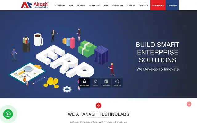 Akash Technolabs website