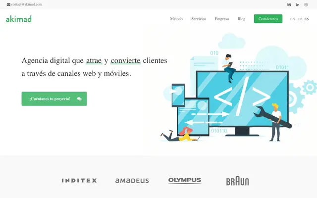 Akimad website