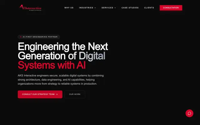AKS Interactive Solutions Pvt. Ltd. website