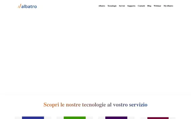 Albatro Software & Consulting Srl website