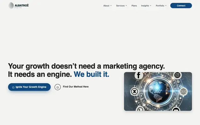 Albatroz Digital website