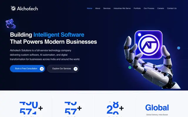 AlchoTech website