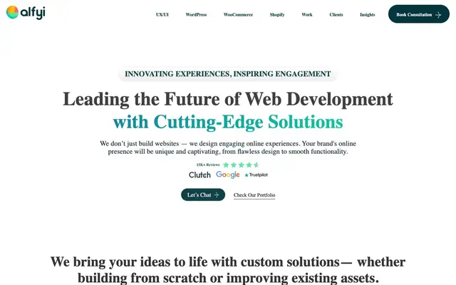 Alfyi website