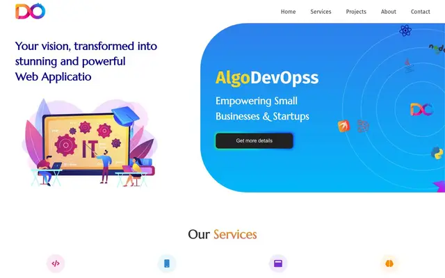 AlgoDevOpss website