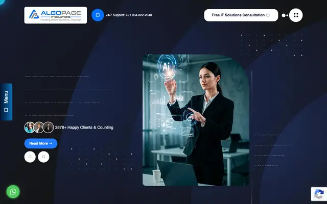 AlgoPage IT Solutions Pvt. Ltd website