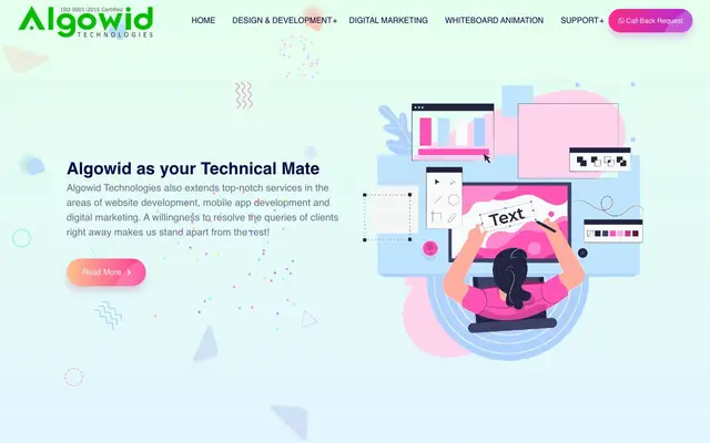 Algowid Technologies website