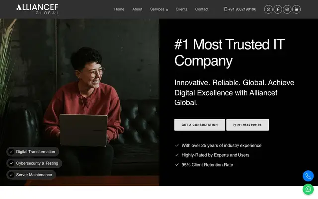 Alliancef Global website