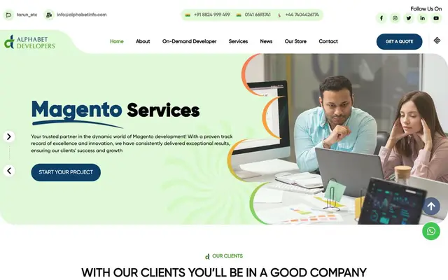 Alphabet Developers LLP website