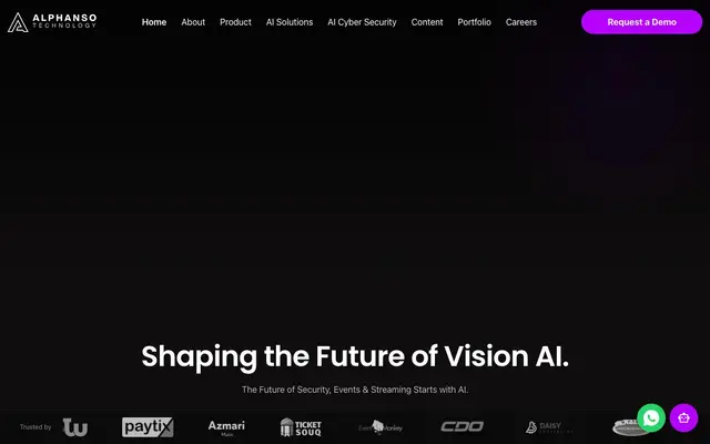 Alphanso Tech website