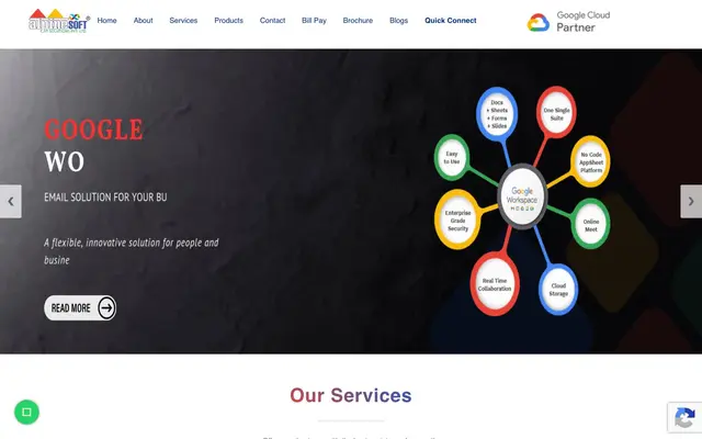 Alpinesoft IT Solutions Authorized Google Workspace Reseller website