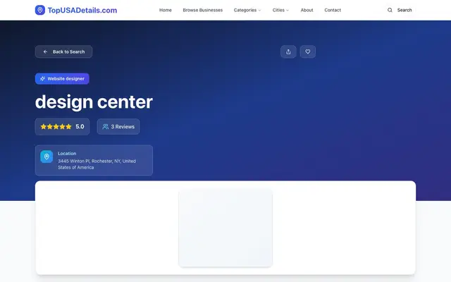 design center website