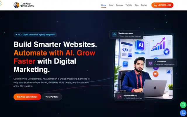 Anand Chaurasiya website