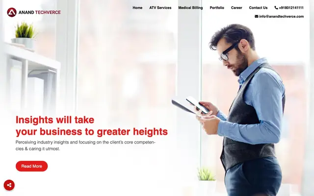 Anand Techverce LLP website